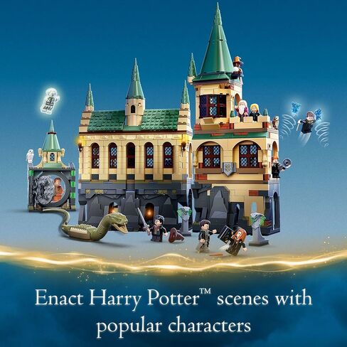 LEGO Harry Potter Hogwarts Chamber of Secrets 76389 Building Kit with The Chamber of Secrets and The Great Hall; New 2021 (1,176 Pieces) in Saudi Arabia