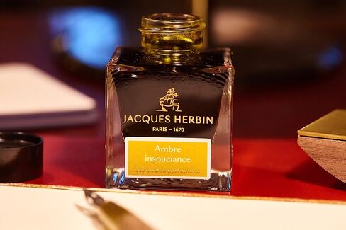 Jacques Herbin - المرجع 14709JT - حبر لأقلام الحبر وأقلام الكرة الدوارة - إلهام نوير - زجاجة 50 مل - حبر معطر in Kuwait
