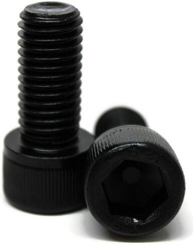 M14 Socket Head Cap Screws 12.9 Alloy Steel Black Oxide 2mm coarse (5, M14 x 2mm x 30mm (Fully Threaded)) in Saudi Arabia