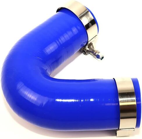 4-Ply Reinforced High Performance 2.5" ID 135 Degree Elbow Coupler Silicone Hose With SS304 T Bolt Clamp (2.5'', BLUE) in Kuwait