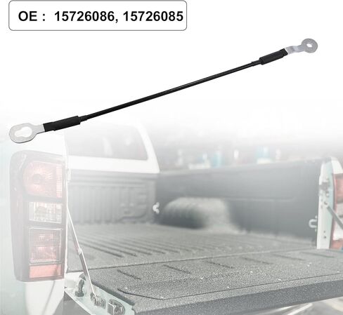 ACROPIX Car Rear Tailgate Cables Lift Gate Support Straps Fit for Chevrolet S10 Pickup - Pack of 1 Black in Saudi Arabia