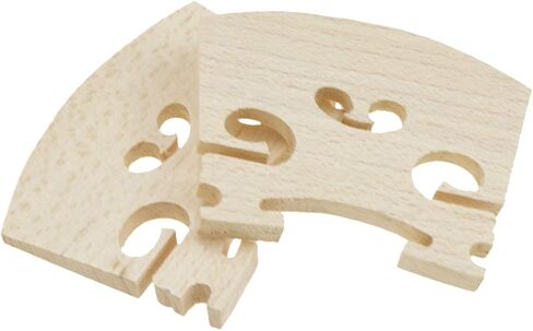10 Pcs Maple 1/2 Violin Bridge Cut to Fit Violin Parts in Saudi Arabia