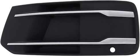 MotorFansClub Left Front Bumper Fog Light Cover Fit for Audi Q7 2016 2017 2018 2019 Insert Foglight Lamp Bezel Frame Trim, Driver Side in Saudi Arabia