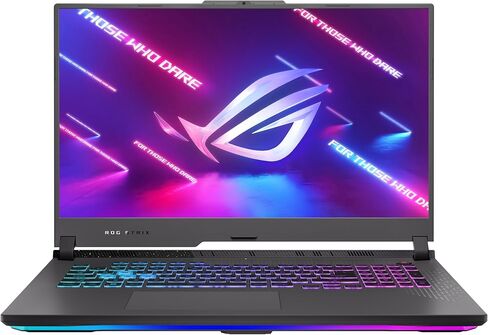 ASUS ROG Strix G17 17.3" IPS-Level 240Hz QHD Gaming Laptop (AMD Ryzen 9 7945HX, 32GB DDR5 RAM, 1TB SSD, RTX 4070 8GB, RGB Backlit KB, WiFi 6, BT 5.2, RJ-45, Win 10 Pro) w/DKZ USB Hub in Saudi Arabia