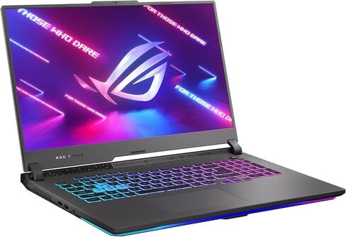 ASUS ROG Strix G17 17.3" IPS-Level 240Hz QHD Gaming Laptop (AMD Ryzen 9 7945HX, 32GB DDR5 RAM, 1TB SSD, RTX 4070 8GB, RGB Backlit KB, WiFi 6, BT 5.2, RJ-45, Win 10 Pro) w/DKZ USB Hub in Saudi Arabia