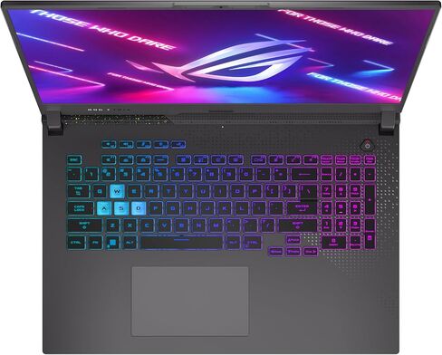 ASUS ROG Strix G17 17.3" IPS-Level 240Hz QHD Gaming Laptop (AMD Ryzen 9 7945HX, 32GB DDR5 RAM, 1TB SSD, RTX 4070 8GB, RGB Backlit KB, WiFi 6, BT 5.2, RJ-45, Win 10 Pro) w/DKZ USB Hub in Saudi Arabia
