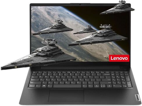 Lenovo Newest V15 Series 15.6"(1920x1080) FHD Laptop | Intel 4-Cores Upto 3.3Ghz Processor | Dolby Audio | Ethernet | HDMI | WiFi & Bluetooth | Webcam | Windows 11 Home (16GB RAM | 1TB SSD) in Saudi Arabia