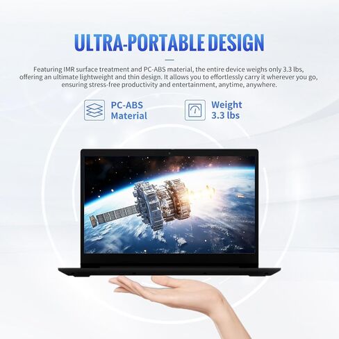 Lenovo Newest V15 Series 15.6"(1920x1080) FHD Laptop | Intel 4-Cores Upto 3.3Ghz Processor | Dolby Audio | Ethernet | HDMI | WiFi & Bluetooth | Webcam | Windows 11 Home (16GB RAM | 1TB SSD) in Saudi Arabia