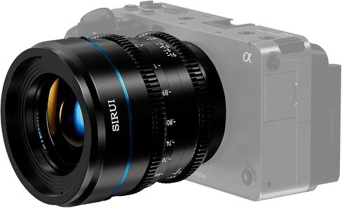SIRUI Night Walker T1.2 Cine Lens Set, 16mm, 24mm, 35mm, 55mm, 75mm Large Aperture Manual Focus Lens (X Mount,Black) in Kuwait