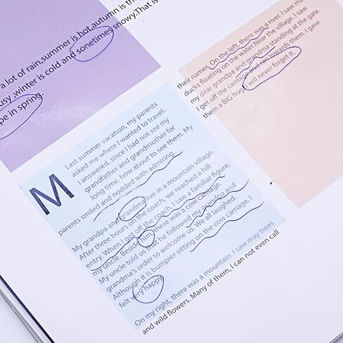 12 لوحة ملاحظات لاصقة شفافة، 600 قطعة 3x3 بوصة، ملاحظات لاصقة شفافة، انظر من خلال الملاحظات اللاصقة، مناسبة لكتب التعليقات التوضيحية، وعلامات الصفحات، والفهرس، ومستلزمات دراسة الكتاب المقدس (لون الحلوى) in Kuwait