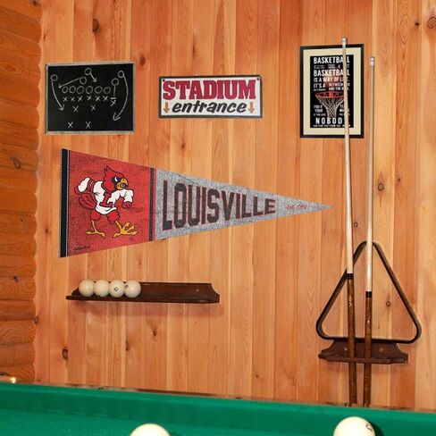 Louisville Cardinals Pennant Throwback Vintage Banner in Saudi Arabia