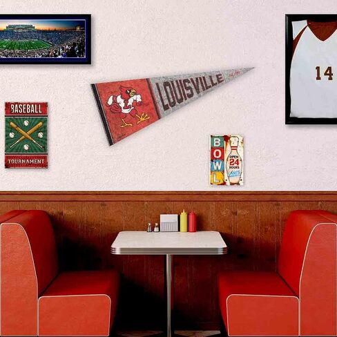 Louisville Cardinals Pennant Throwback Vintage Banner in Saudi Arabia