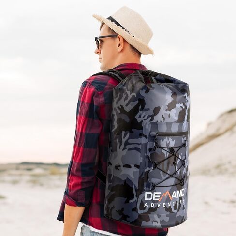 Premium Soft-Sided Roll-Top 33L Insulated Backpack Cooler Bag in Saudi Arabia