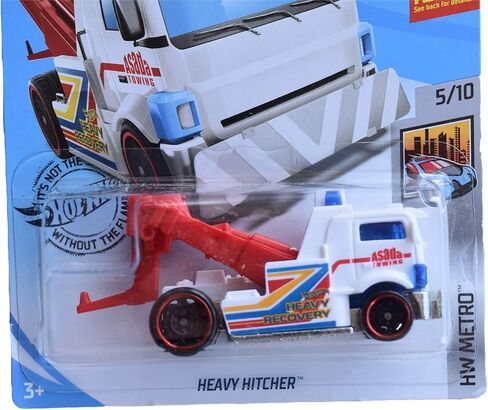 Hot Wheels Metro Series 5/10 Heavy Hitcher 129/250, White/red in Saudi Arabia