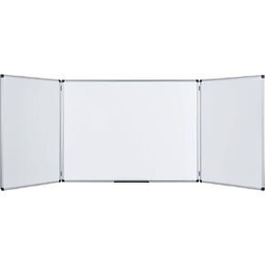 MasterVision Trio Maya Cork / Dry Erase Combo Board, 48 x 36 Inches (TR02020101170)