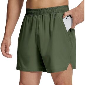 Willit Men's Athletic Shorts Workout Running Quick Dry Gym Shorts for Men Lightweight Active Shorts with Pockets 5"