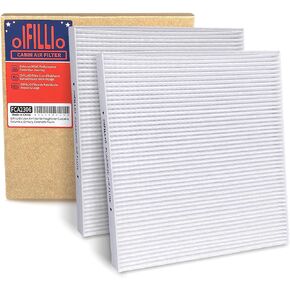 Cabin Air Filter for Freightliner M2 106 112, 108SD 122SD 114SD Trucks Select Models, ABP N10g 36000006, AF26427, PA5359, 49082, P614547, PA10188 Spongy Electrostatic Fiber Filter 2pcs