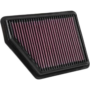 K&N Engine Air Filter: Reusable, Clean Every 75,000 Miles, Washable, Premium, Replacement Car Air Filter: Compatible with 2016-2019 Honda Civic L4 2.0L, 33-5045