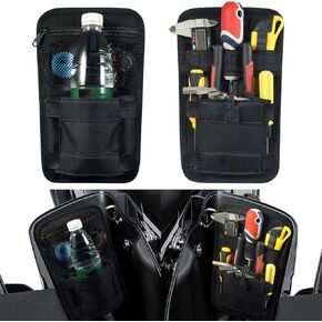 Benlari Motorcycle Saddlebag Organizer Hard Bag Organizers Tool Storage Bag Universal Compatible for Motorcycle Motorbike Harley Davidson Touring Street Electra Glide Rode King