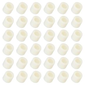 uxcell Round Spacer Washers for M4 Screws ABS OD 7mm, ID4mm, Height 6mm 900Pcs