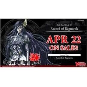 Bushiroad BSRVGEDTTD02 Cardfight Vanguard Record of Ragnarok Trial Deck Card Game