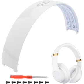 Studio 2 Headband Replacement Parts Accessories Studio 3 Head Band Repair Kit Compatible with Studio 3.0 / Studio 2.0 Wireless(B0500 B0501) Top Headband(Studio2-White)