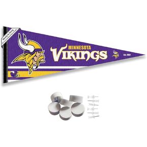 Minnesota Vikings Pennant Banner and Wall Tack Pads