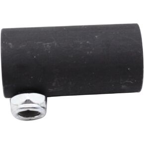 Black Steering Joints 5/8"-36 Spline to 3/4" Round Smooth Steering Shaft Coupler Standard GM Vega