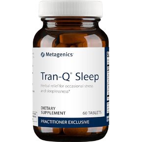 Metagenics Tran-Q Sleep - for Stress Management & Sleep Support* - with California Poppy, English Lavender & Passion Flower Herb - Melatonin-Free - 60 Tablets