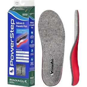 نعال باور ستيب، صوف بيناكل، نعل داخلي من الصوف لدعم القوس في الهواء الطلق، دعامة قوس دافئة لتقويم العظام للنساء والرجال in Kuwait