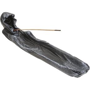 Pacific Giftware Grim Reaper Incense Burner, Cold Cast Resin Gothic Collectible Statue, 11.18 Inches 2.04 Inches 2.63 Inches