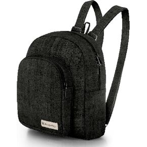 HEMP Mini Backpack – Small Backpack, Mini Travel Backpack, Cute Mini Backpack, Mini Backpack Men, Mini Backpack Women, Small Backpack, Black