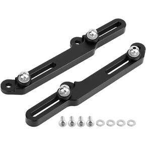 Windscreen Adjusters, Motorcycle Windscreen Adjusters Windshield Bracket for Honda NC750X 2016-2019(Black)