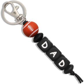 Dad Gifts for Father’s Day, Sports Dad Keychain for Birthday Christmas from Daughter Son Wife