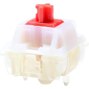 KPREPUBLIC Gateron Cream Soda Switch Linear 63g Milky Top Ink Switch Bottom mx stem switch for mechanical keyboard 60m Factory Lubed (Gateron CreamSoda S x110)