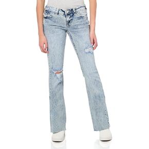 True Religion Women's Misses Joey Lowrise Flare Jean