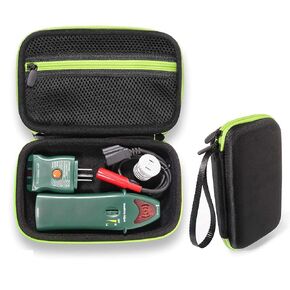 CaseSack Case for Circuit Breaker Finder Receiver and Transmitter for Brands Like Extech CB10, Klein Tools ET300, GCA-07W, Also for Southwire Circuit Breaker Finder Adapter/ Accessory kit (Case Only)