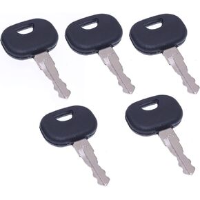 5PCS 14603 8U-9569 05755125 940451 8035807 Key for Volvo Certain Mini Excavators & Mini Loaders Bobcat V Series Versahandler Forklifts Caterpillar 213 214 Euro Excavators