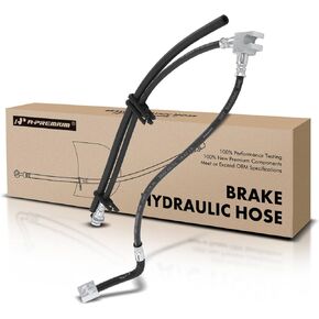 A-Premium Rear Driver Brake Hydraulic Hose Compatible with Select Ford Models - E150 2004-2006, E150 Club Wagon 2004-2005 - Replace# 6C2Z2A442AB