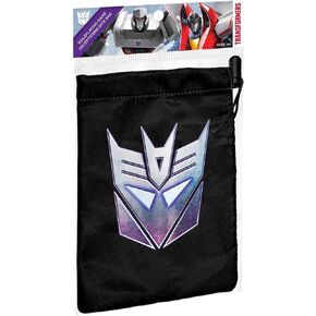 Renegade Game Studios: Transformers RPG Decepticon Dice Bag - Roleplaying Game Accessory, Locking Drawstring,, Double-Lined Fabric