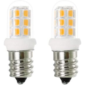 Salt Lamp Bulbs E12 Led 15W Candelabra C7 Replacement Bulbs for Chandelier Lights, Night Light Bulbs, Warm White 3000K 5-Pack