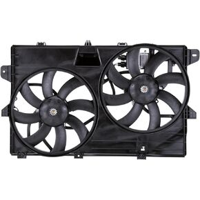 TYC 622030 Cooling Fan Assembly Compatible with 2007-2014 Ford Edge , Black