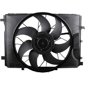 621-373 2045000293 Radiator Brushless Cooling Fan Assembly For Mercedes-Benz W204 C250 C300 C350 C63 AMG W212 E350 E550 E63 AMG GLK250 GLK350 SLK250 SLK350