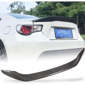 Carbon Fiber Rear Spoiler for Subaru BRZ 2013-2020 Scion FR-S Toyota FT86 GT86 2012-2020 Custom Parts Trunk Lip Spoiler Rear Wing Spoiler High Kick Spoiler Body Kits Factory Outlet (Style B)