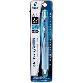 Pilot Ballpoint Pen, Dr.Grip G, 0.5mm, Extra Fine, Light Blue (BDGN-60EF-SL)