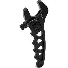 AN Hose Fitting Adjustable Wrench 3AN-16AN Lightweight Aluminum(Blue)