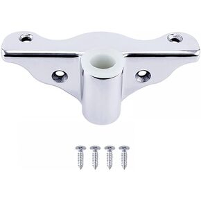 DONGKER Oarlock Support Bracket,3.9 * 0.7 * 1.2" Stainless Steel Rowlock Oarlock Socket Side Mount Boat Row Lock for Boat Canoe Kayak