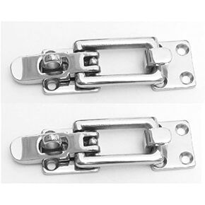 Marine Part Depot Two Stainless Steel Lockable Latches