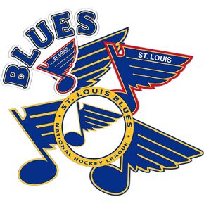 Desert Cactus St. Louis Blues Saint Louis Team NHL National Hockey League Sticker Vinyl Decal Laptop Water Bottle Car Scrapbook (Vintage Sheet)
