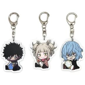 Inc. - Set of 3 Hero Academia Acrylic Keychain Toga Himiko, Dabi, Tomura Shigaraki v2